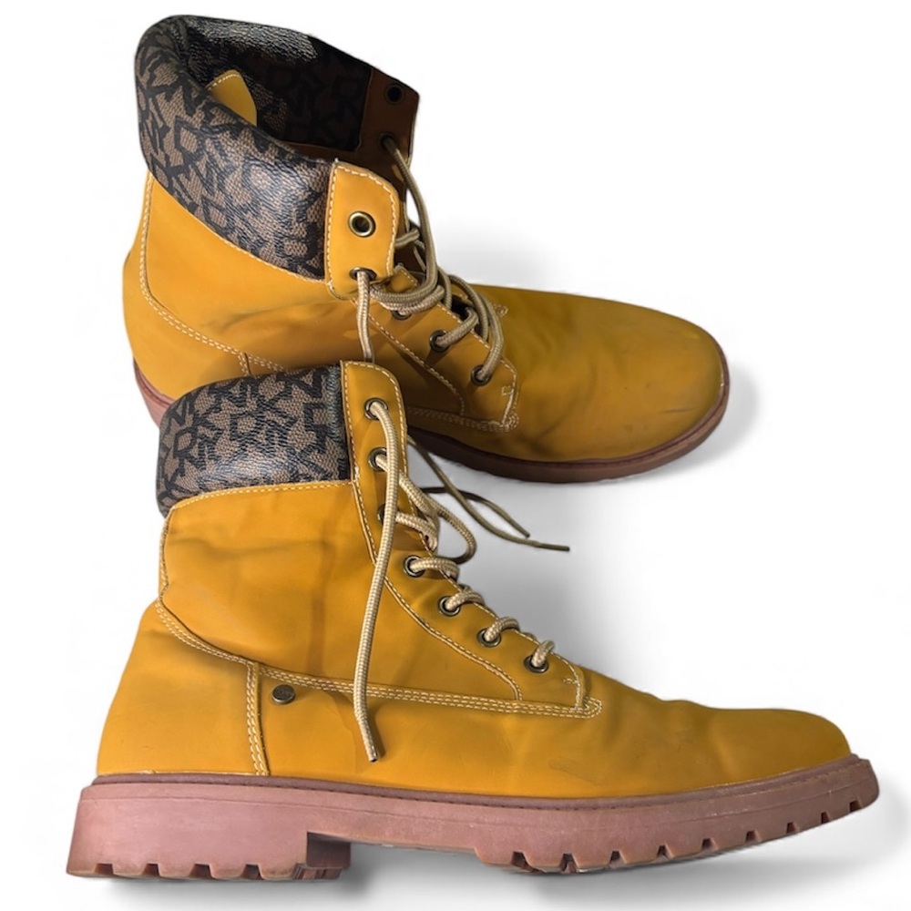 Men’s DKNY Brown/Tan Leather Ankle Boots
